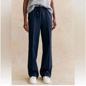 Sezane Bruce Trousers in Navy